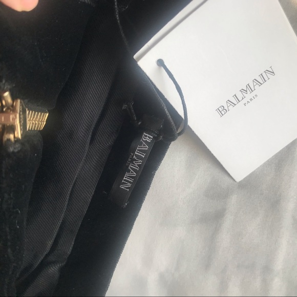 NWT Authentic Balmain Velvet Floral Mini Skirt - Picture 6 of 13